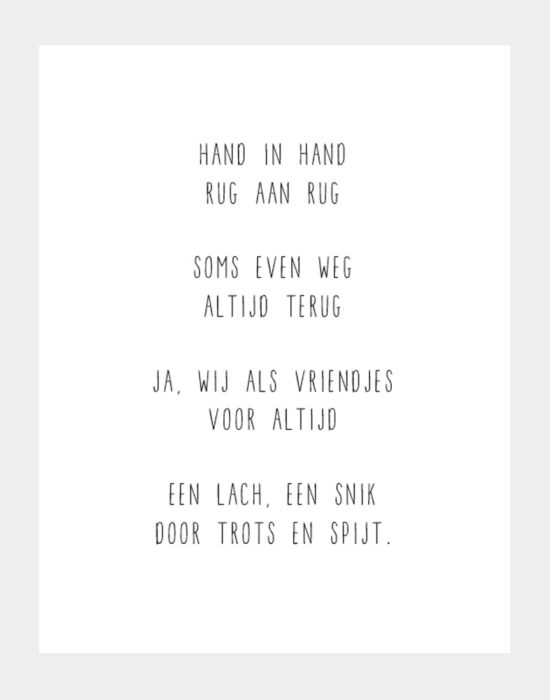 Hand in hand