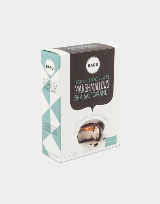 4 Marshmallows dark chocolate Sea salt caramel