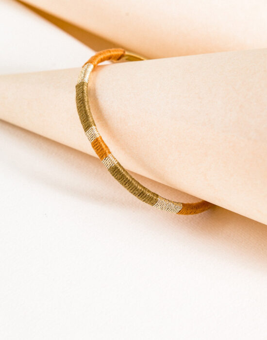 Ese O Ese: Armband open bangle goud
