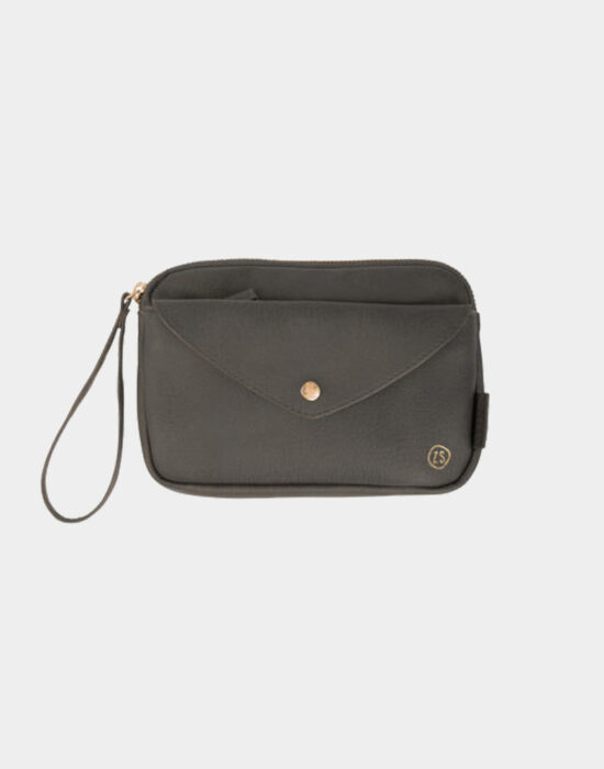 Zusss: Portemonnee-Clutch Grijs