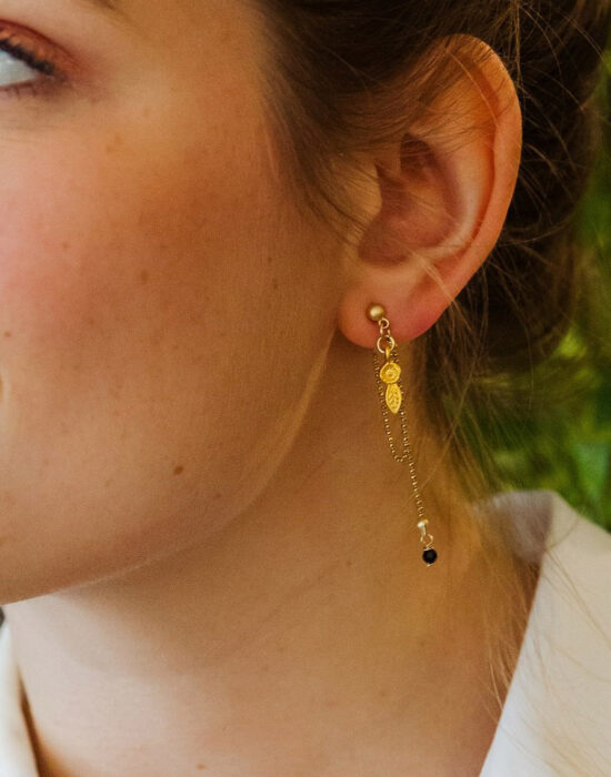 Mme Bovary: Oorbellen: Souvenir bloem