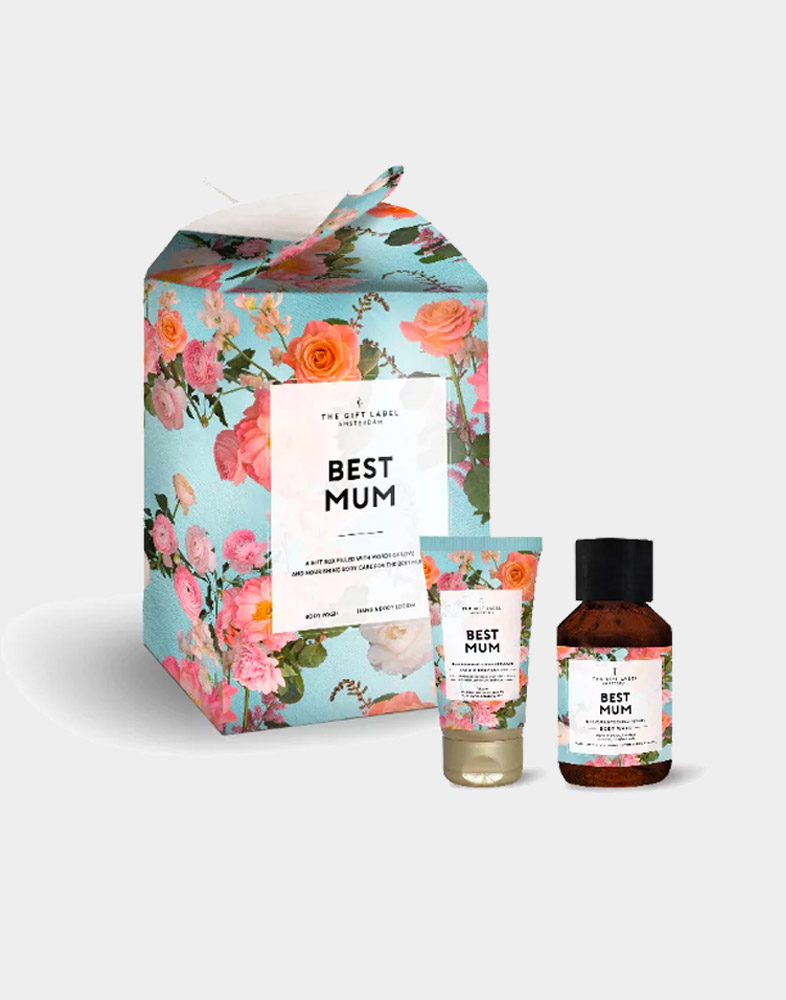 Gift label: Gift box 'Best Mum'