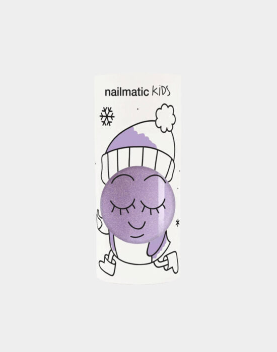 Nailmatic: Nagellak 'Piglou' purple glitter