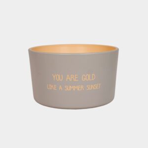 My flame: Buitenkaars 'You are gold'