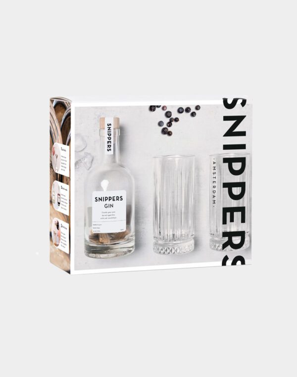 Snippers: Giftpack met 2 glazen, Gin