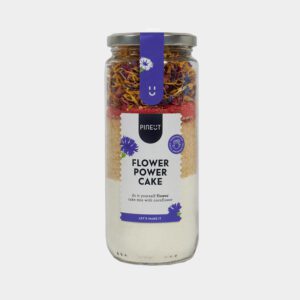 Pineut: 'Cake pot' Flower power cake