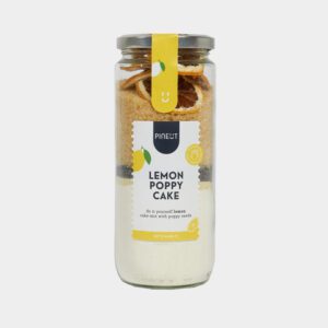 Pineut: 'Cake pot' Lemon poppy cake