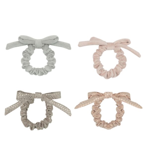Mimi en Lula: 'Pretty bow' scrunchies