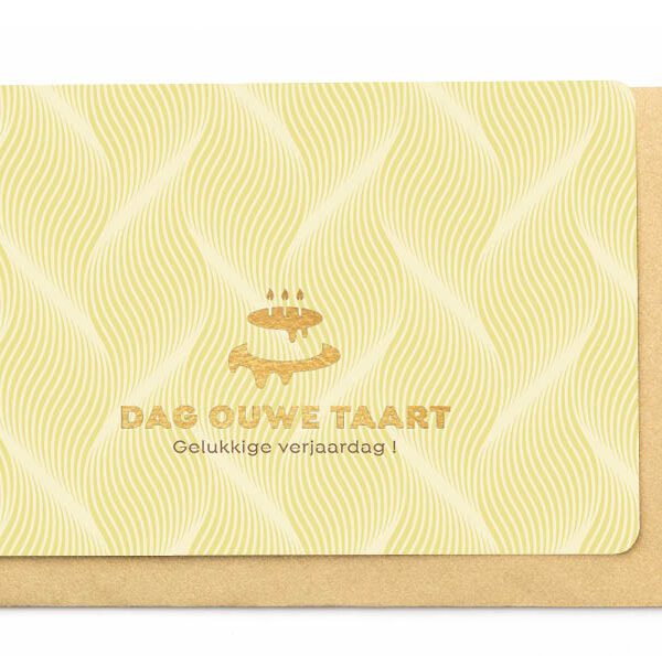 Kaartje Enfant Terrible BB: Ouwe taart