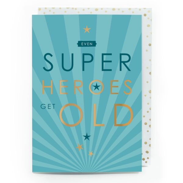 Kaartje Little rainbow: Even super heroes get old