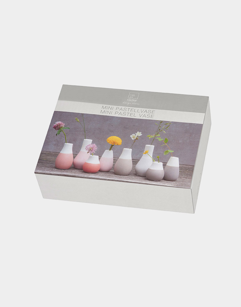 Räder: Set mini vaasjes: Roze