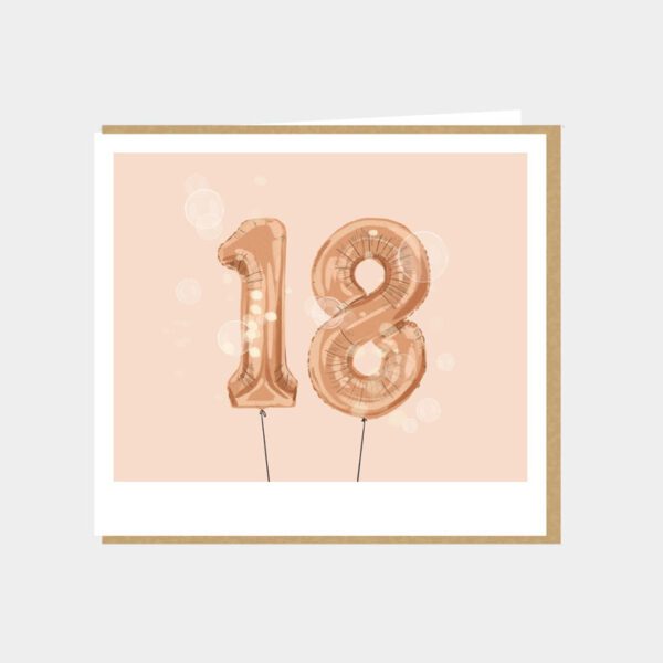 Kaartje 'Kelly Marie': 18 jaar