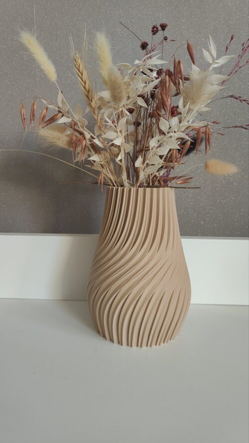 OP BESTELLING: 3d geprinte vaas 'Boho' -23 kleuren COPY
