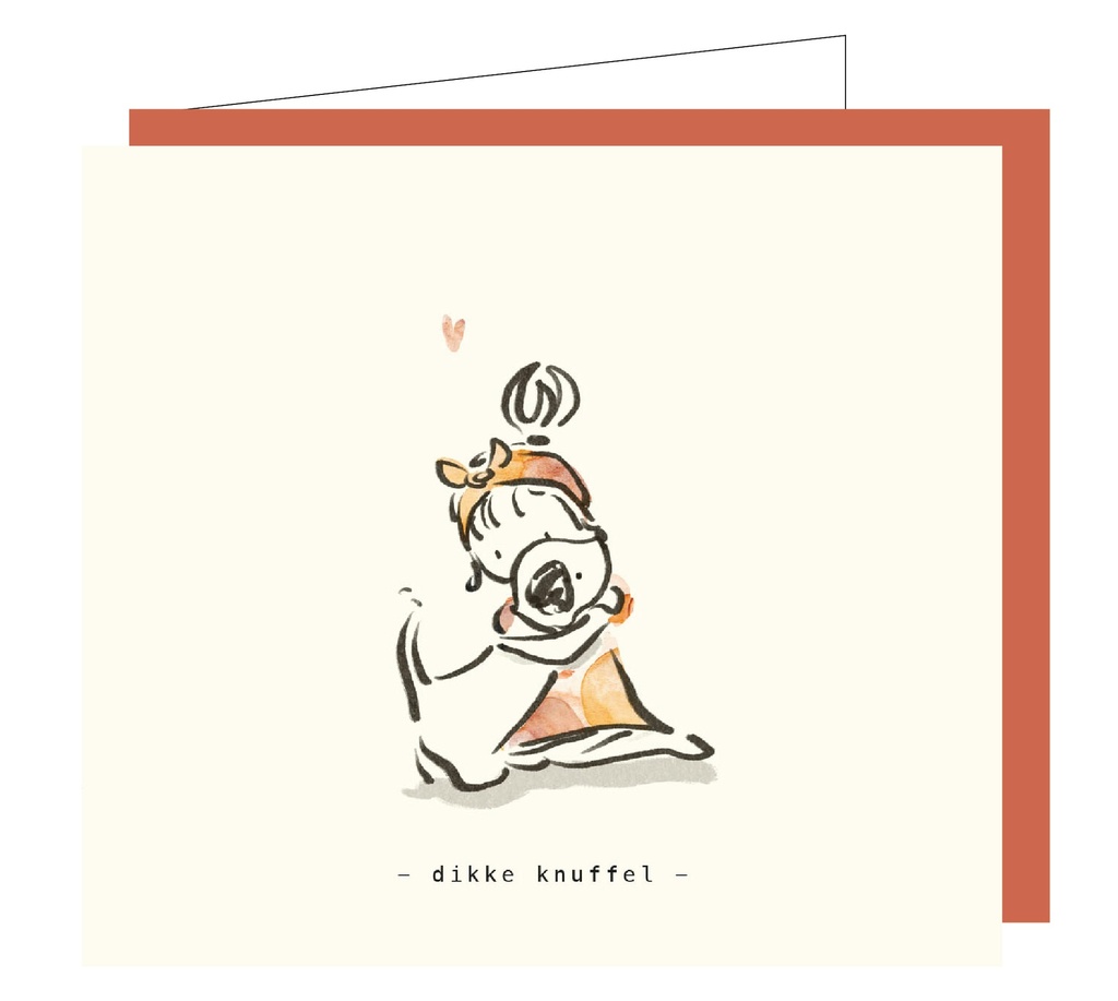 Kaartje mailbox: Janne: Dikke knuffel