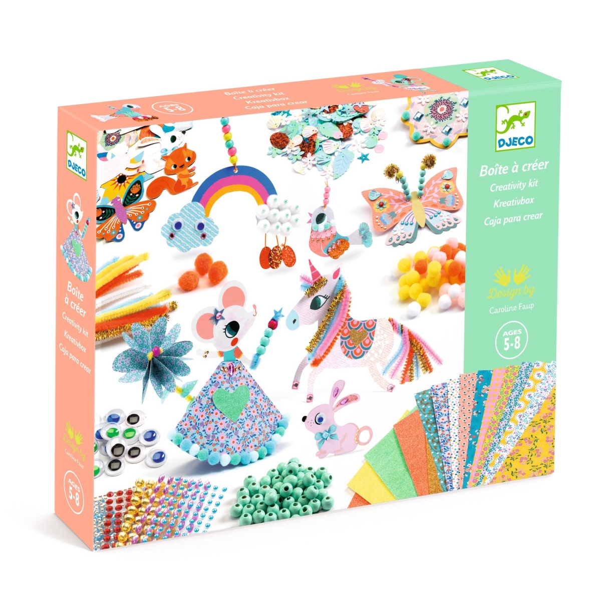 Djeco: Knutselbox 'Unicorn'
