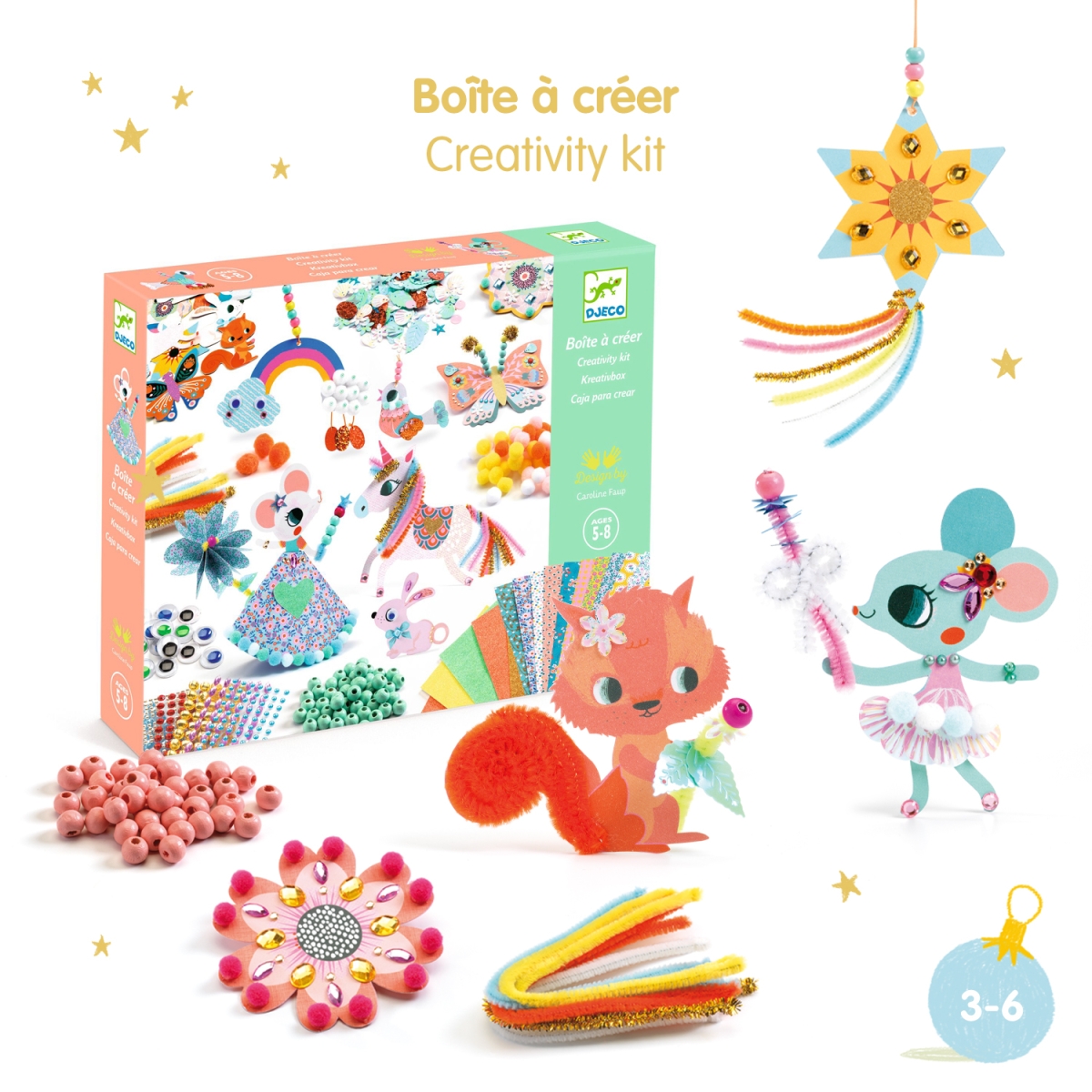 Djeco: Knutselbox 'Unicorn'