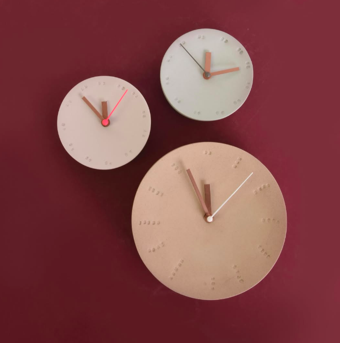 Harm & Elke: Clock large