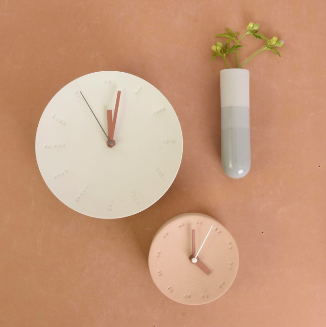 Harm & Elke: Clock large