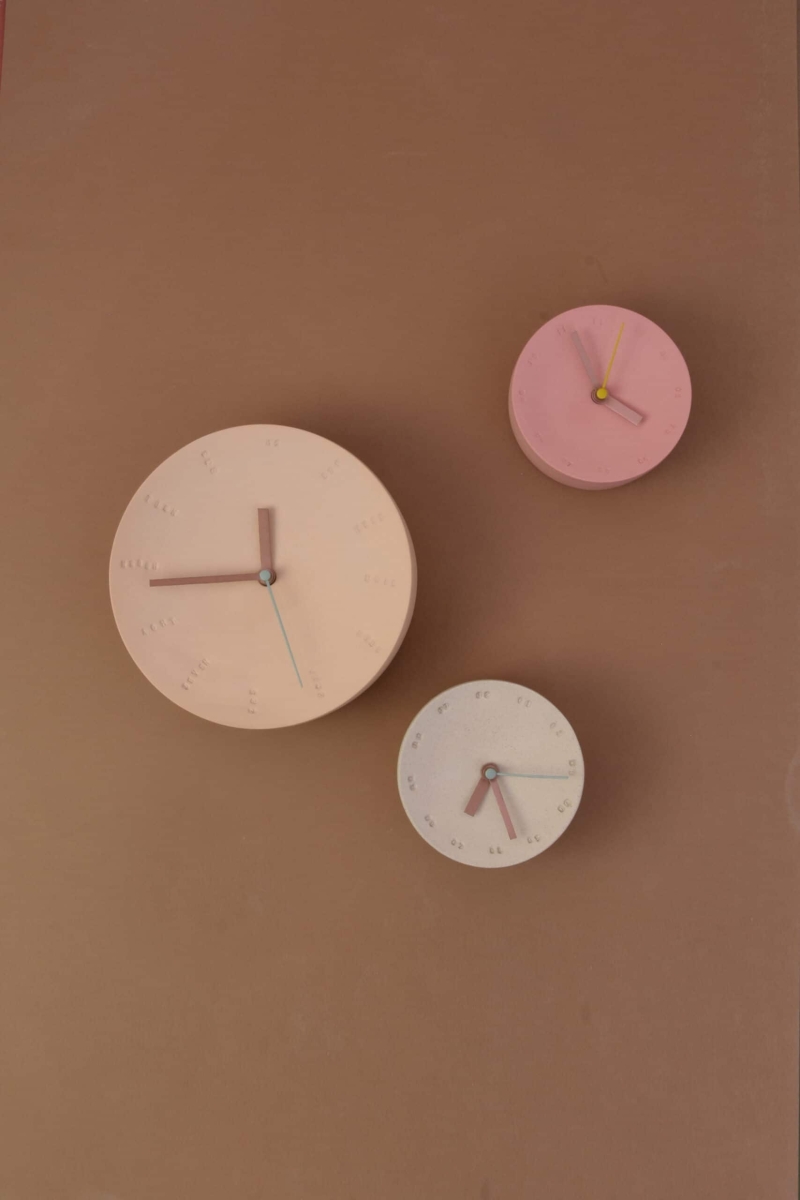 Harm & Elke: Clock large