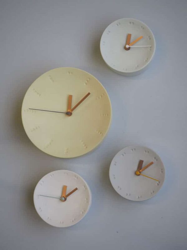 Harm & Elke: Clock large