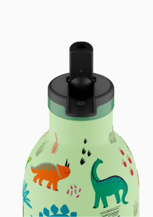 24bottles: Kids bottle 330: 'Jurassic friends'