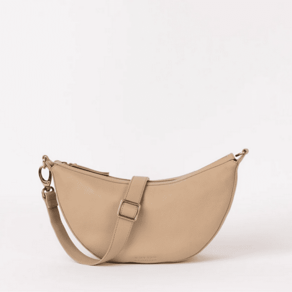 OMyBag: 'Leo' zand leder