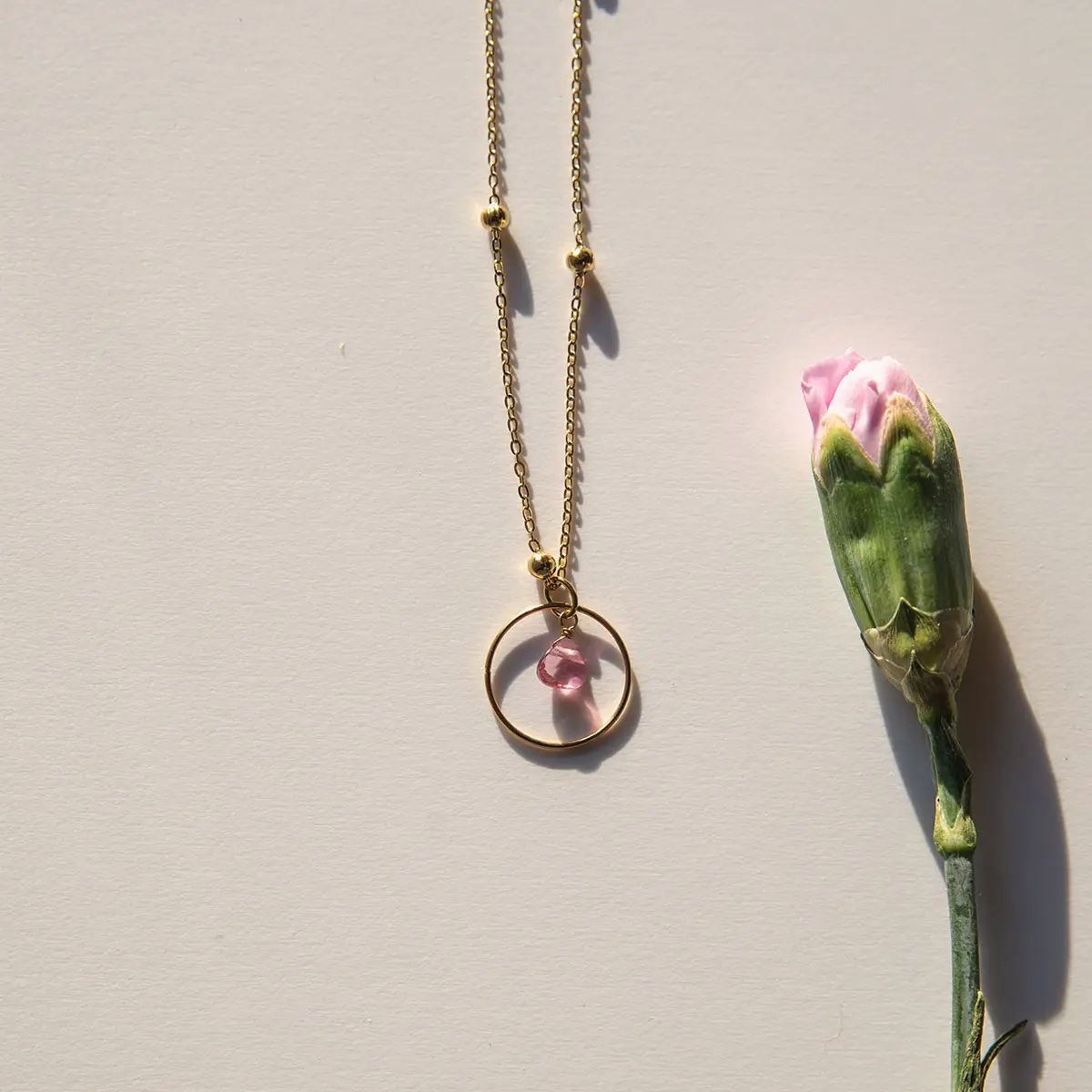 Vinoos: Wine Jewellery: Ketting 'Cherish you'
