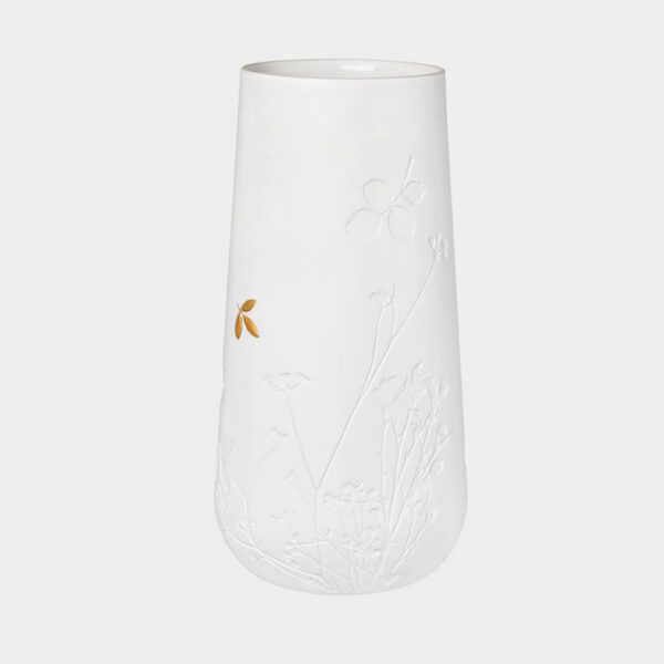 Räder: Vaas met gouden blad XL