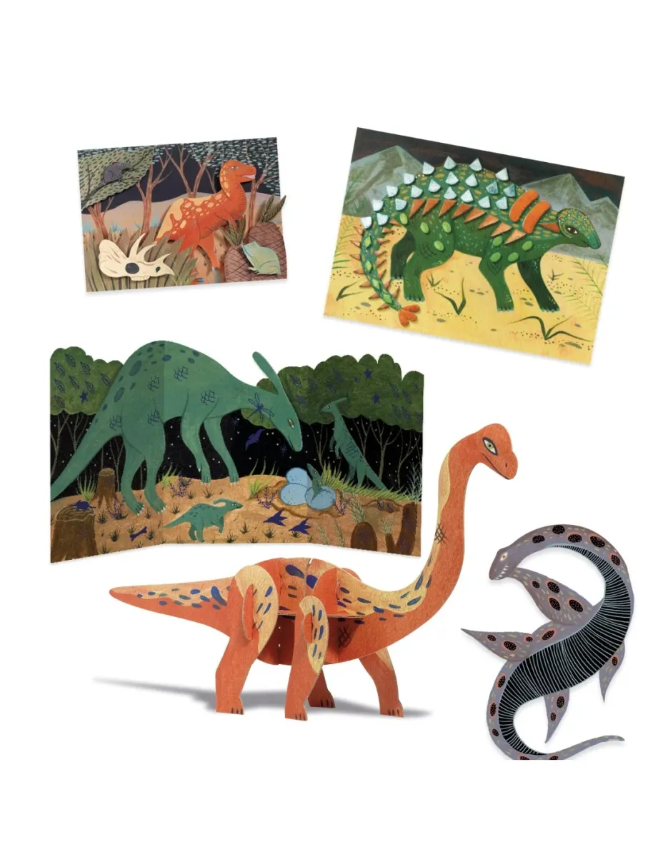Djeco: Knutselbox Dino's