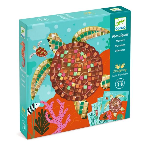 Djeco: Knutselset mozaïek 'Caribbean'