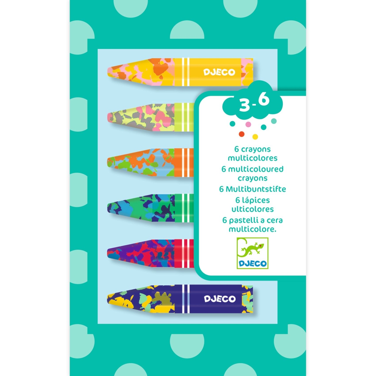 Djeco: Multicolor wasco's