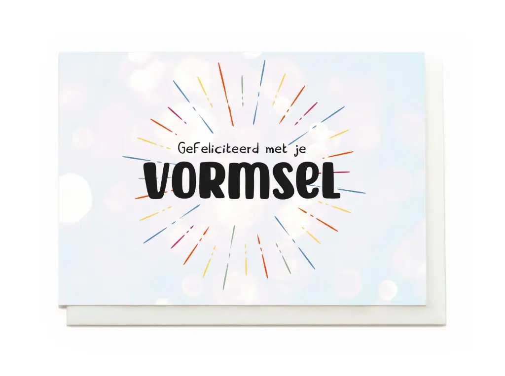 Kaartje Enfant Terrible C: Vormsel blauw