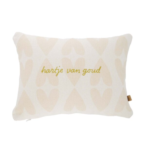 Zusss: kussentje 'Hartje van goud'
