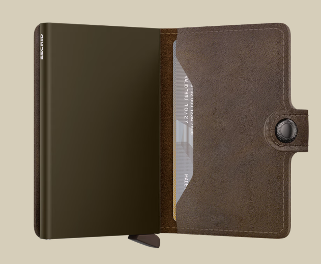 Secrid miniwallet vintage oak