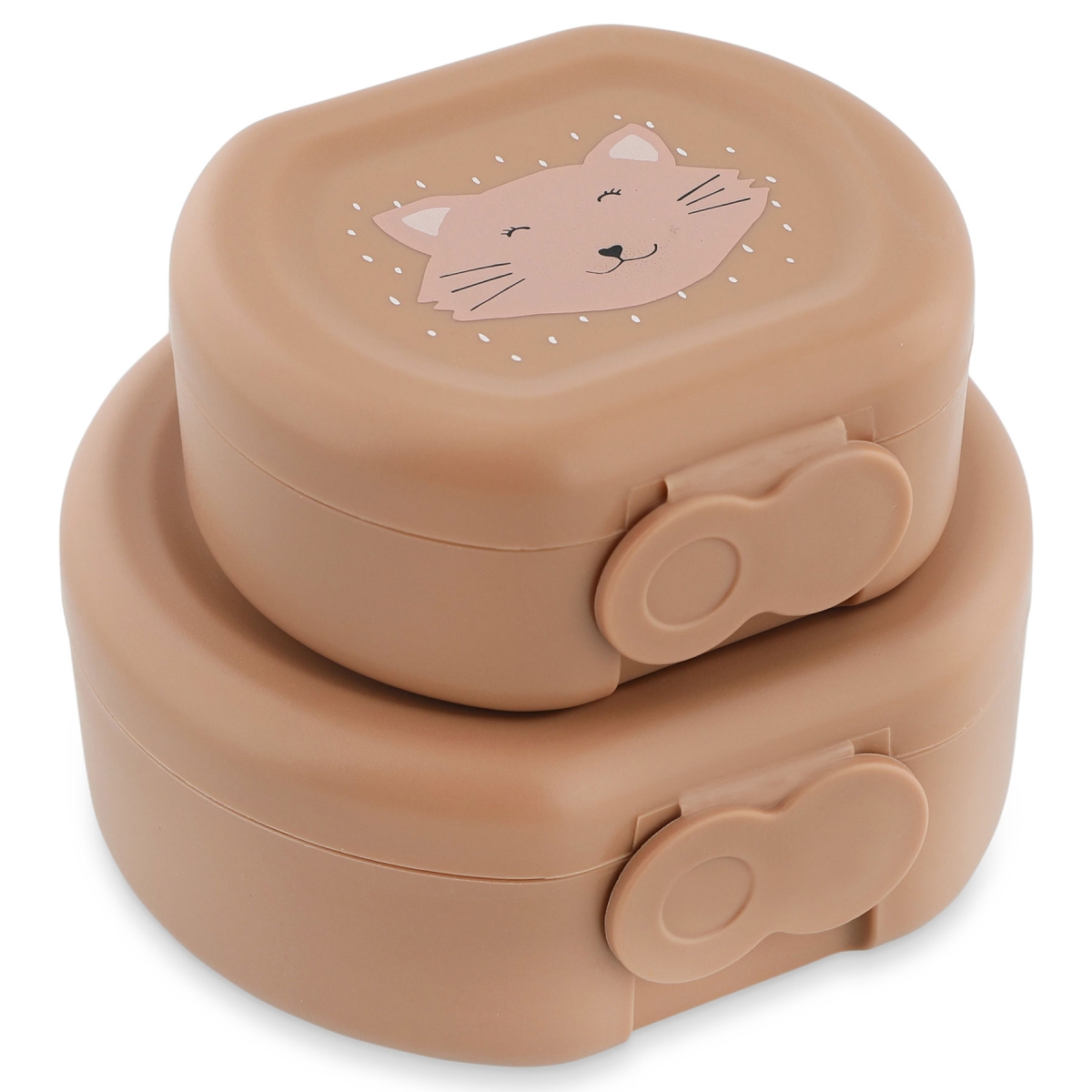 Trixie: snackbox met clip set 2-delig kat