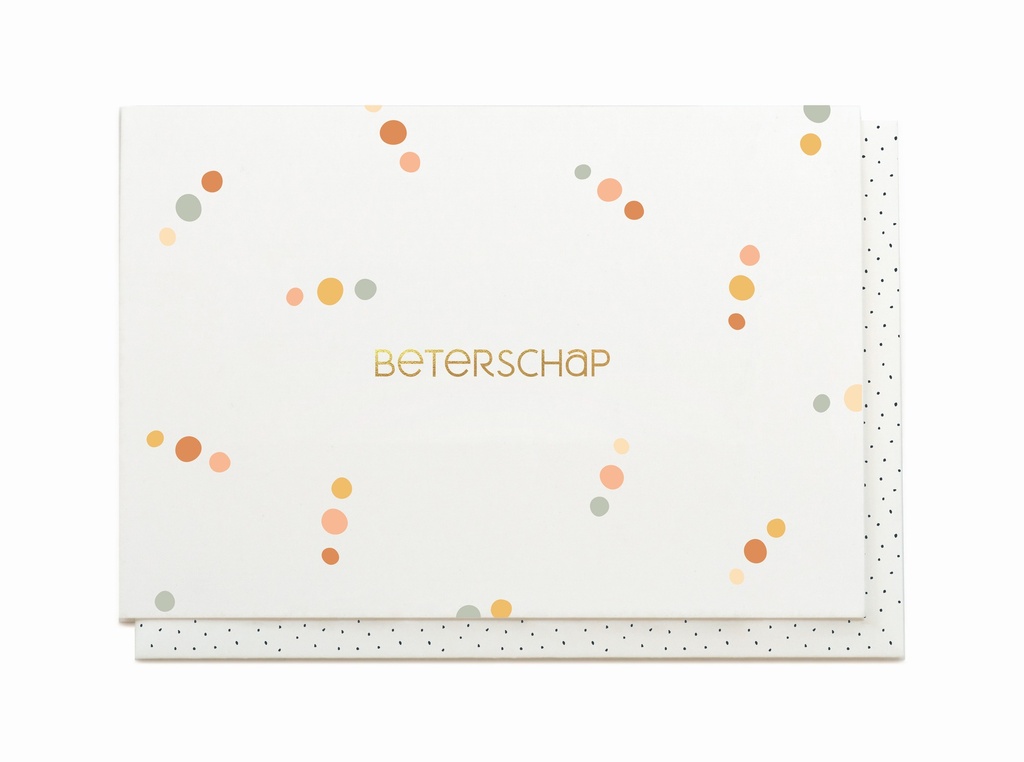 Kaartje Enfant Terrible JTS: Beterschap