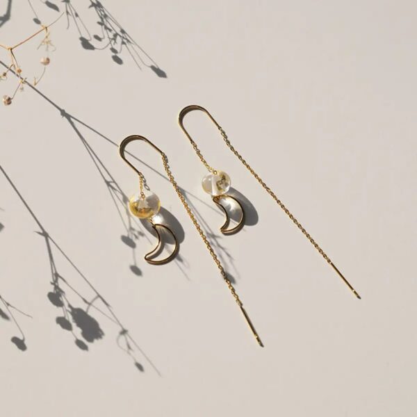 Vinoos: Wine Jewellery: Oorbellen 'Moonlight'