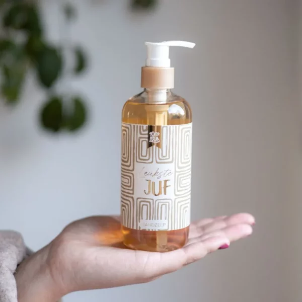100% leuk: Handzeep 'Leukste juf'