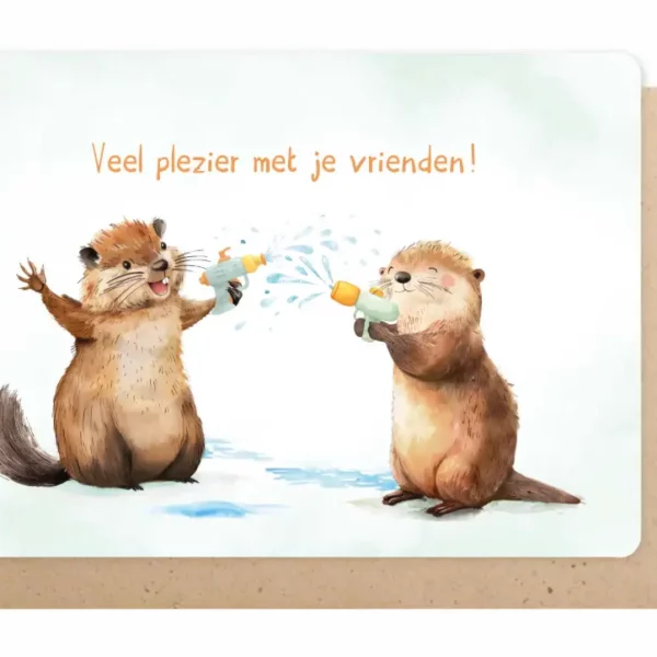 Kaartje Enfant Terrible: Veel plezier met je vrienden