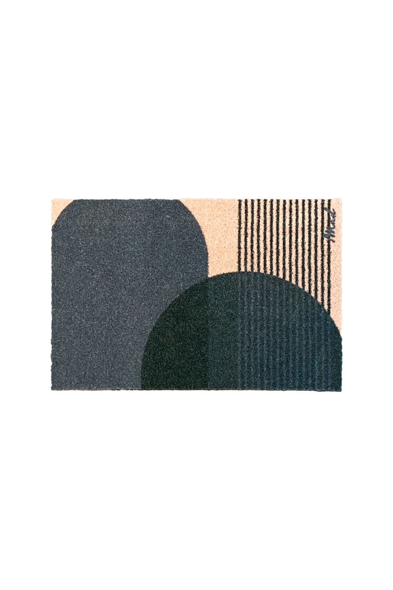 Mad About Mats: 'Nina: print groen/beige