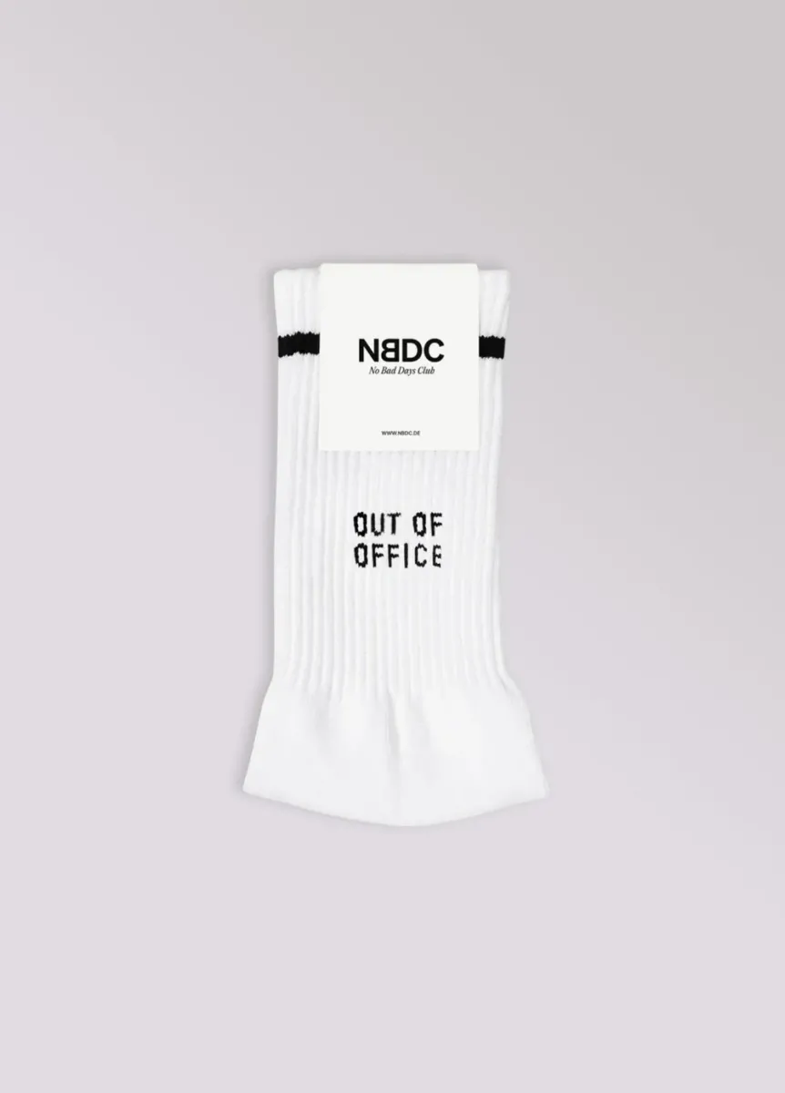 NBDC sokken: 'Out of office' 39-42