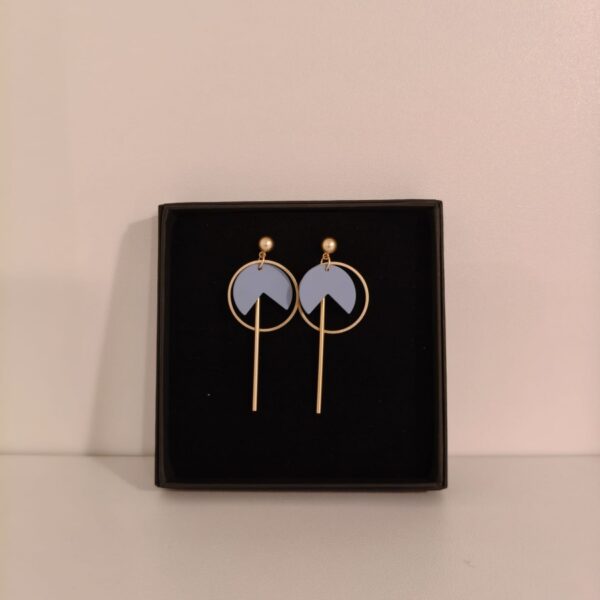 MBE: Stekers cirkel packman en staafje blauw/goud