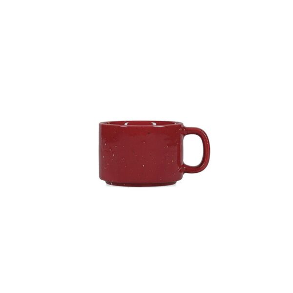 Ona: Mok klein burgundy 'Fika'
