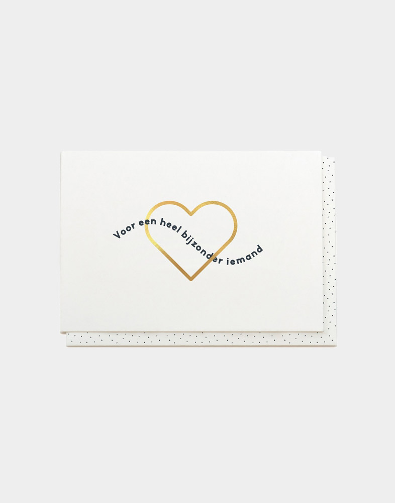 Kaartje ET: Just to say: Voor een heel bijzonder iemand