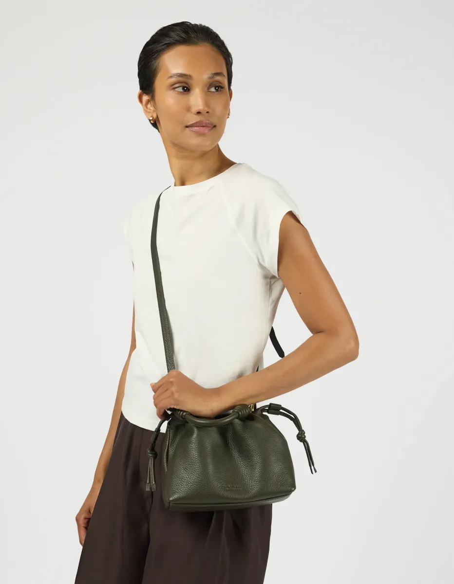 OMyBag: 'Kiki Mini' Moss leder