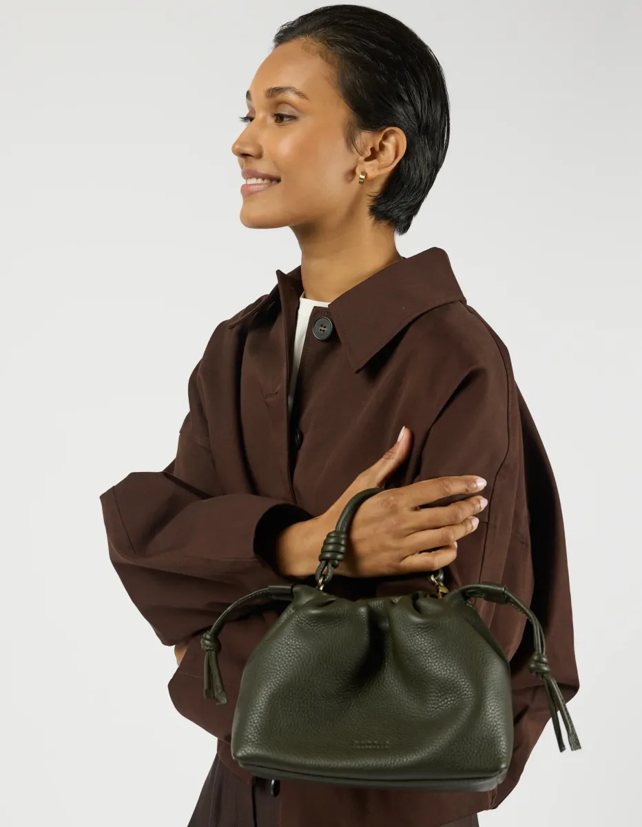 OMyBag: 'Kiki Mini' Moss leder