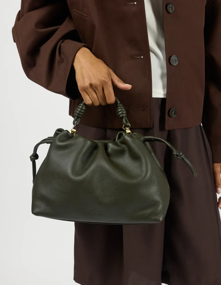 OMyBag: 'Kiki Mini' Moss leder