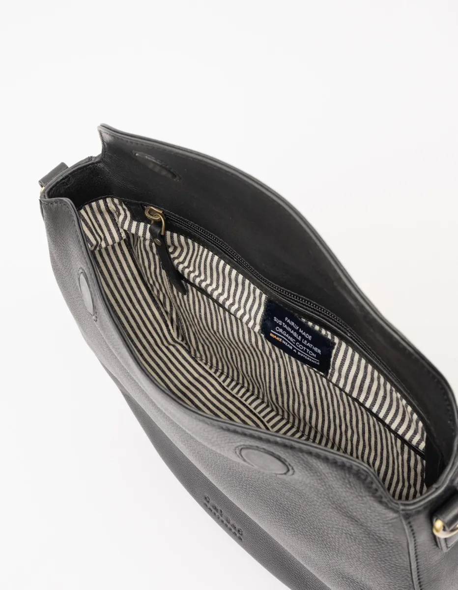 OMyBag: 'Lana' black leder