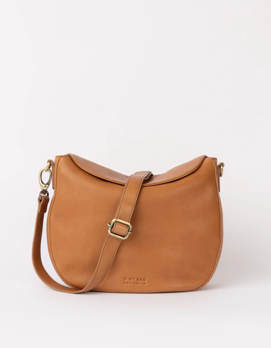 OMyBag: 'Lana' cognac leder
