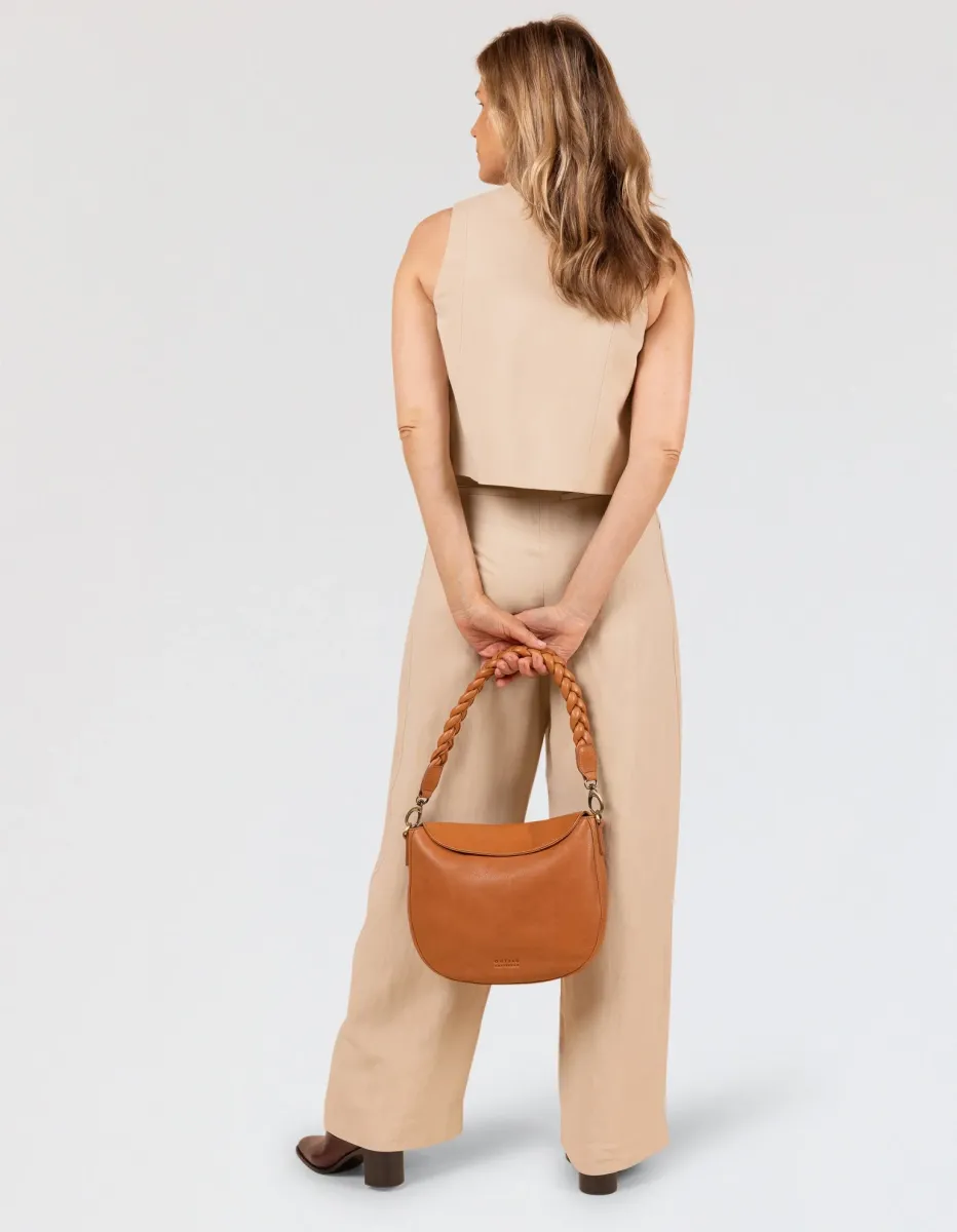 OMyBag: 'Lana' cognac leder